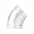 Cromo 0.12 in. 45 deg Galvanized Elbow CR2739888